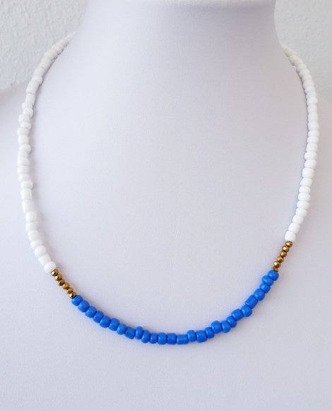 Κολιε με χάντρες toho..Artemis