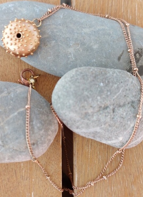 Κολιέ ατσάλι Αχινός