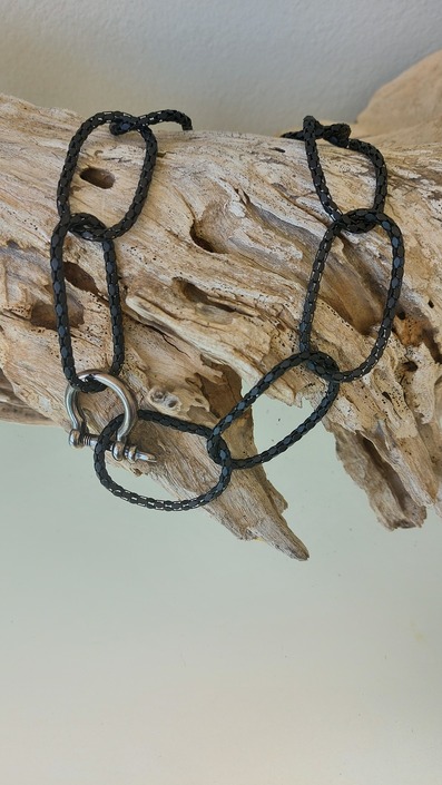 Κολιέ μαύρο Sienna