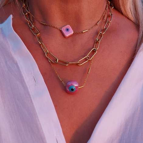 Χειροποίητα κολιέ Anatoli (σετ)